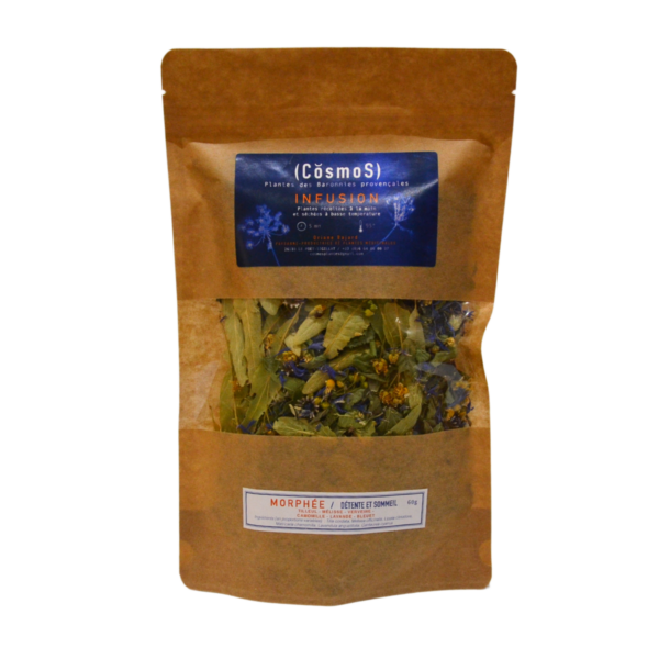 Tisane Morphée <h5>Pour la détente et le sommeil </h5><h5> Sachet de 50g</h5>